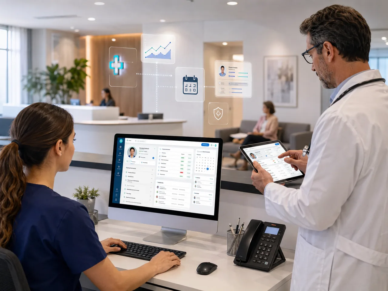 Imagen ilustrativa de medsys-pro en uso